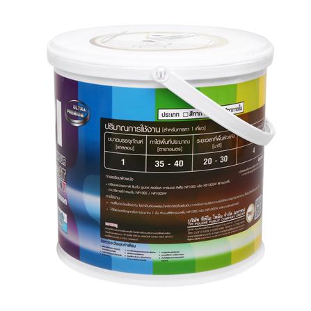 สีน้ำทาภายนอกและภายใน ชนิดกึ่งเงา TPI NANO SUPER SPECIAL ARMOUR BASE A สีขาว 1 แกลลอน_1