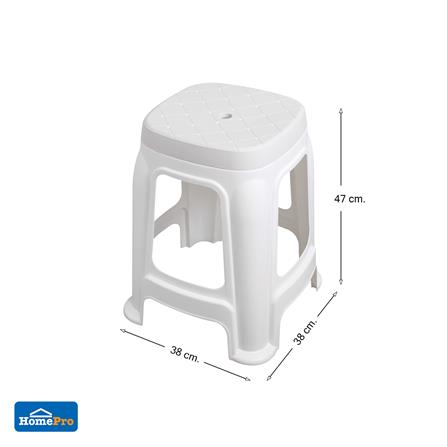 เก้าอี้พลาสติก SPRING BELLA สีขาว_6