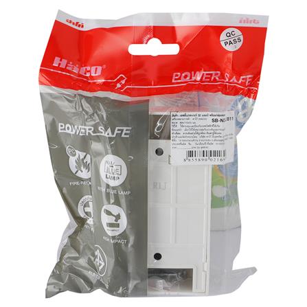 เซฟตี้เบรกเกอร์พร้อมกล่อง 32 แอมป์ 1 เฟส HACO SB_4