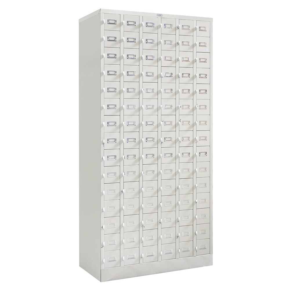 ตู้เหล็กสูงบานเปิดทึบ SURE LK-090 สีครีม