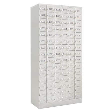 ตู้เหล็กสูงบานเปิดทึบ SURE LK-090 สีครีม_2