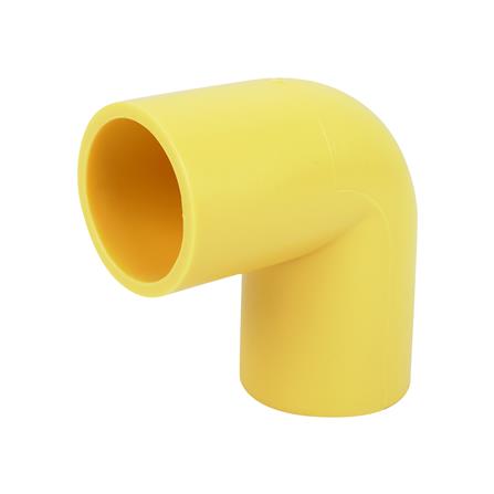 ข้องอ 90 องศา ร้อยสาย ELITE 3/8 นิ้ว สีเหลือง (แพ็ก 20 ชิ้น)_0