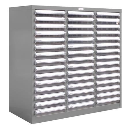 ตู้ลิ้นชักเหล็ก 45 ลิ้นชัก SURE SD-301 สีเทา_2