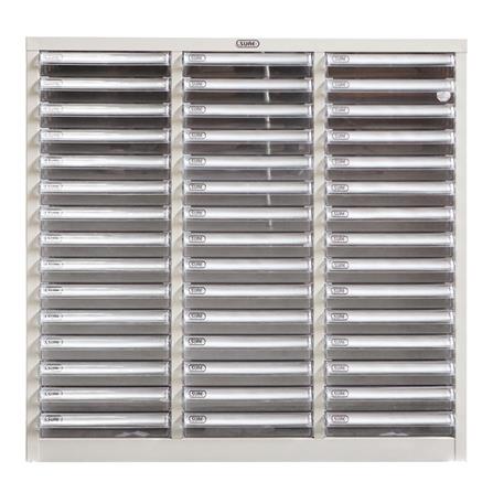 ตู้ลิ้นชักเหล็ก 45 ลิ้นชัก SURE SD-301 สีครีม_1