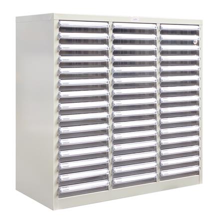 ตู้ลิ้นชักเหล็ก 45 ลิ้นชัก SURE SD-301 สีครีม_2