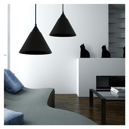 ไฟช่อ BEC MODERN PYRAMID.BK พลาสติก สีดำ_2