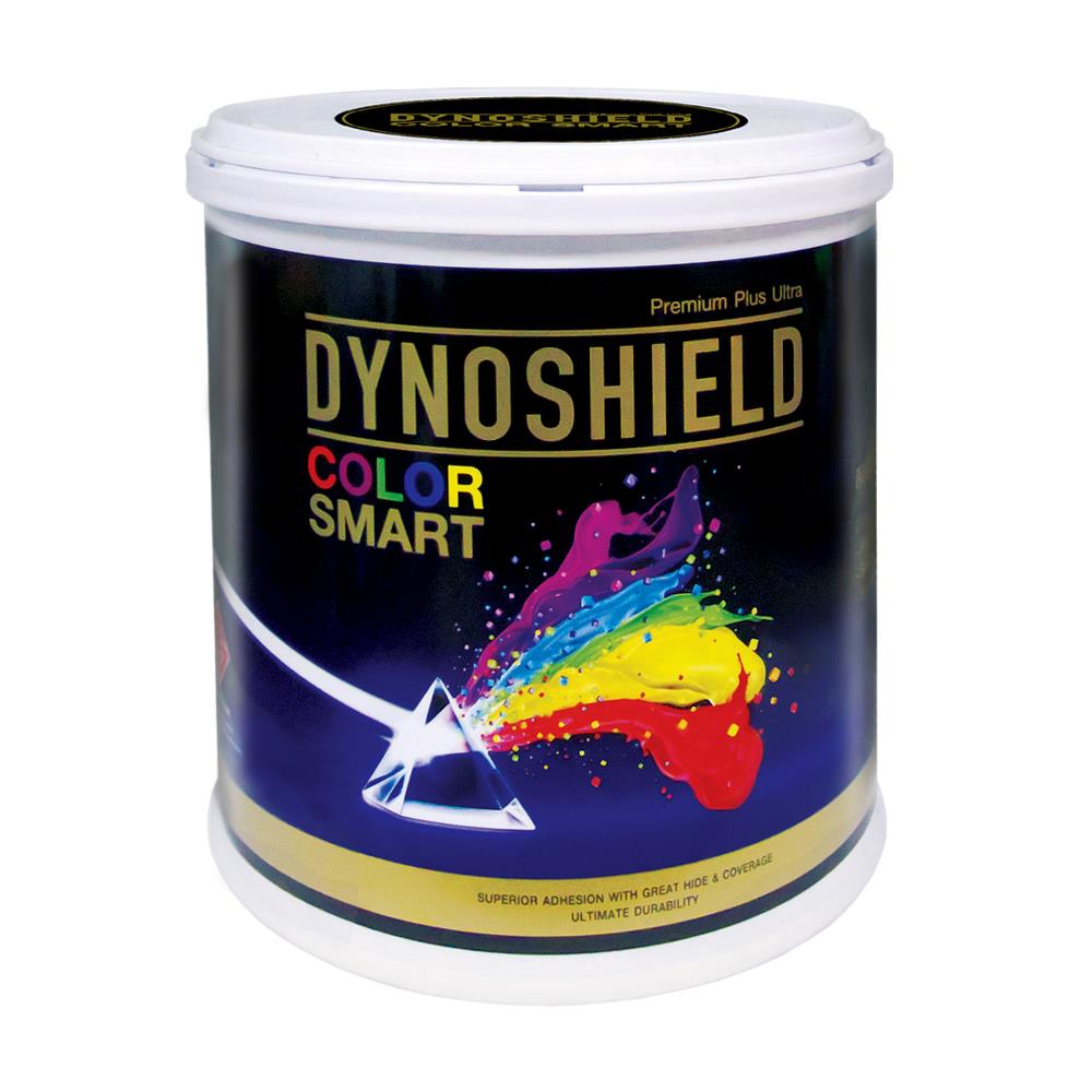 สีน้ำทาภายนอก DYNOSHIELD BASE D กึ่งเงา 1 แกลลอน