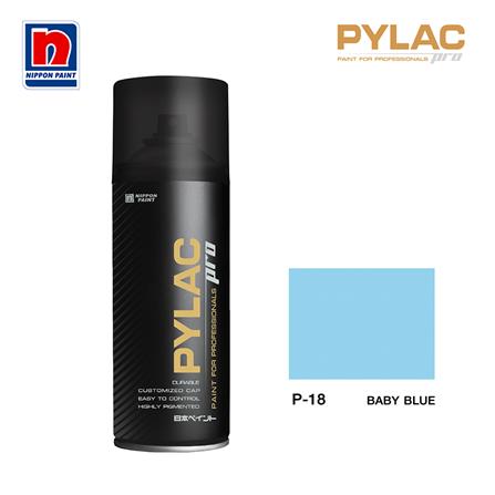 สีสเปรย์ NIPPON PAINT PYLAC PRO P-18 BABY BLUE_0