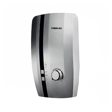 เครื่องทำน้ำอุ่น TURBORA M5500E 5500 วัตต์ สีเงิน_1