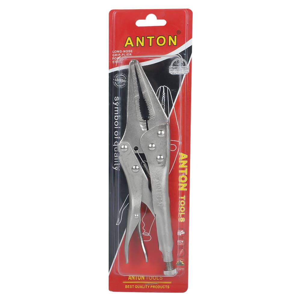 คีมล็อกปากแหลม ANTON 9 นิ้ว