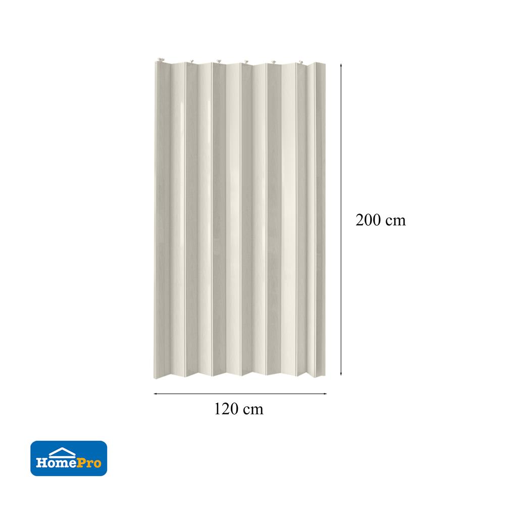 ฉากกั้นห้องแบบทึบ DIY ME LIVING 120X200 ซม. สีเทา