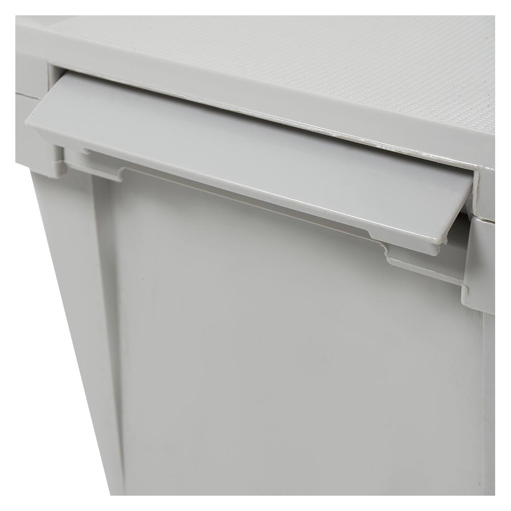 กล่องเก็บของ ฝาล็อค STACKO AMATAS 4 ลิตร 19x27.5x15.1 ซม. สีเทา