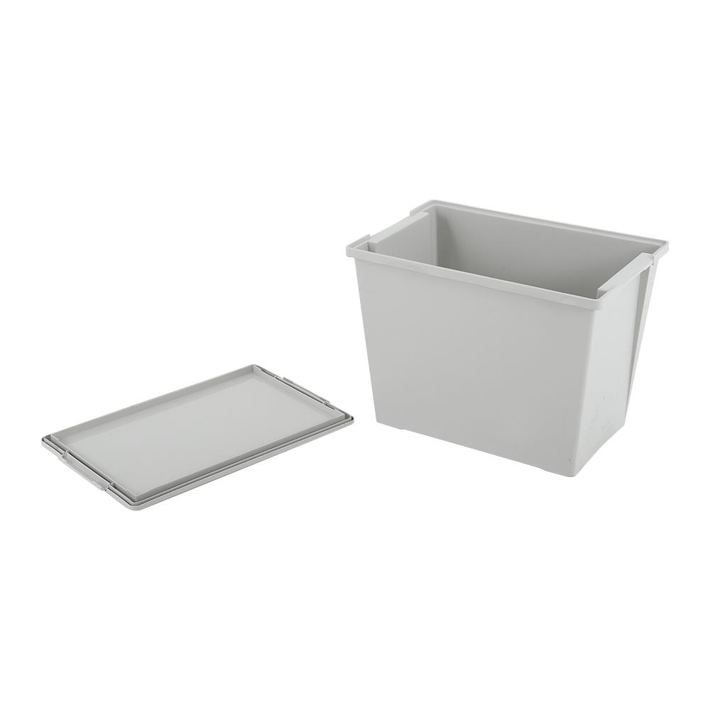 กล่องเก็บของ ฝาล็อค STACKO AMATAS 70 ลิตร 39.2x58.2x43.5 ซม. สีเทา