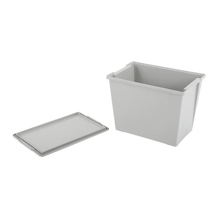 กล่องเก็บของ ฝาล็อค STACKO AMATAS 70 ลิตร 39.2x58.2x43.5 ซม. สีเทา_2