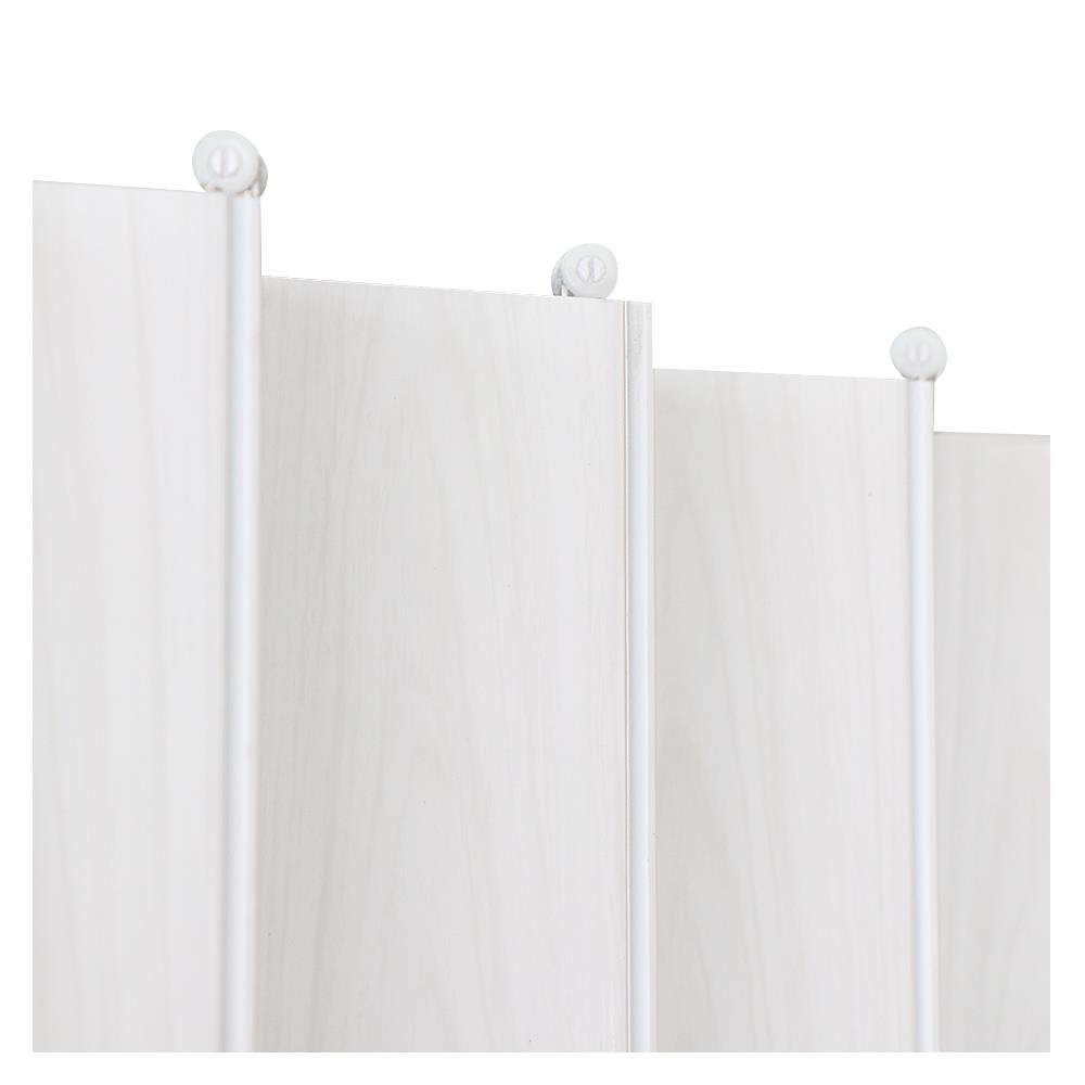 ฉากกั้นห้องแบบทึบ DIY ME LIVING 100X200 ซม. สีขาว