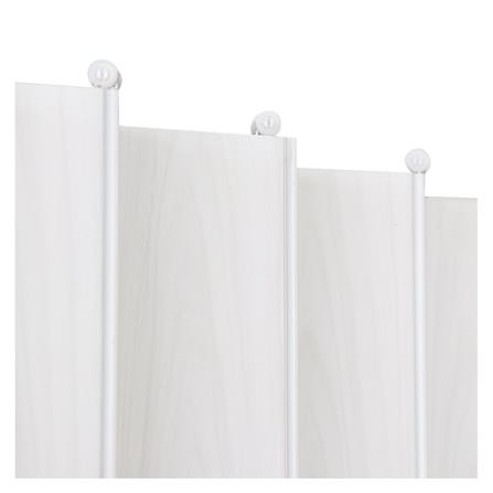 ฉากกั้นห้องแบบทึบ DIY ME LIVING 100X200 ซม. สีขาว_1