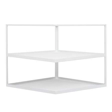 ชั้นเข้ามุมจัดเก็บในครัว 3 ชั้น KECH สีขาว_3