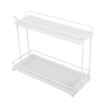 ชั้นวางขวดเครื่องปรุง 2 ชั้น KECH สีขาว