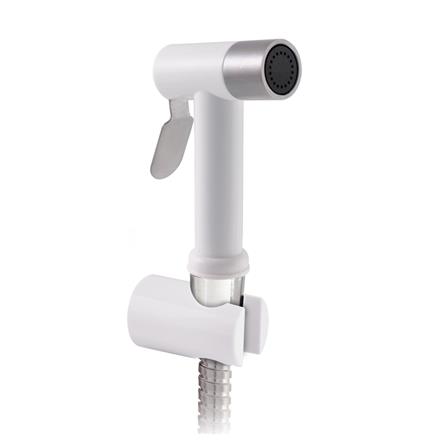 สายฉีดชำระครบชุด WS-0490PWP สีขาว