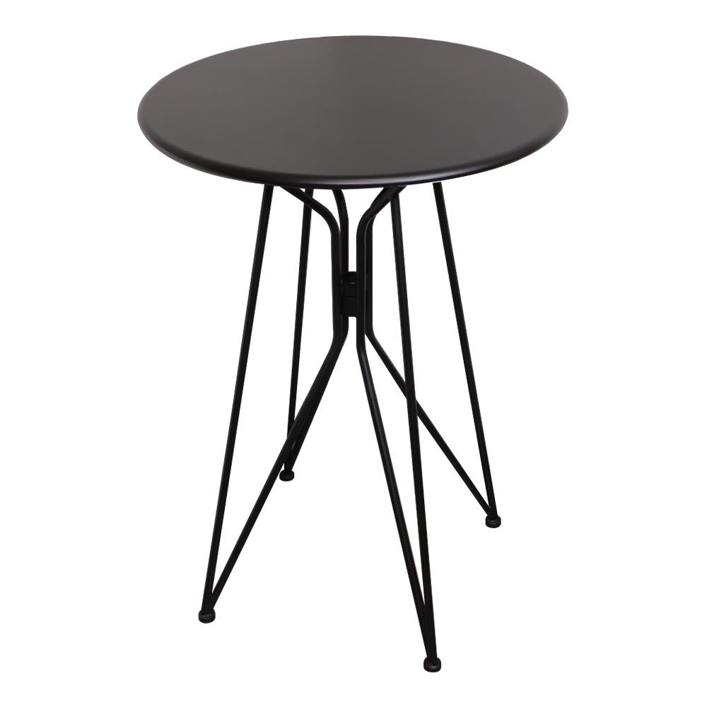 โต๊ะบาร์เหล็ก SPRING STELLA 70 ซม. สีดำ