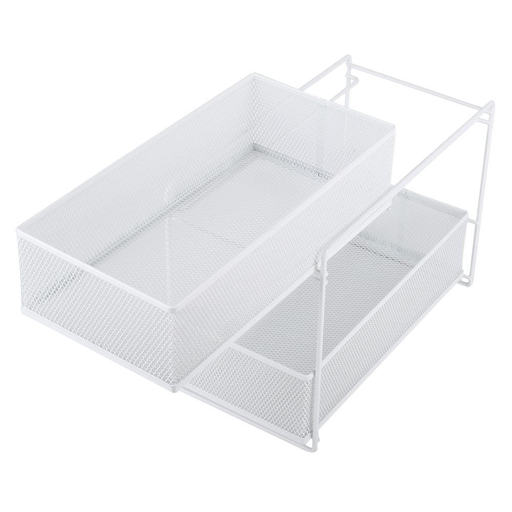 ลิ้นชัก2ชั้นจัดเก็บอุปกรณ์ครัว เล็ก KECH