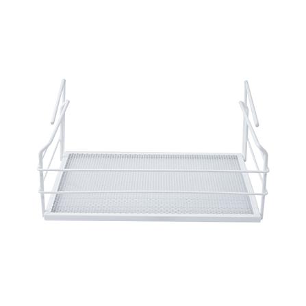ตะกร้าเสริมชั้นจัดเก็บในครัว เล็ก KECH สีขาว_4