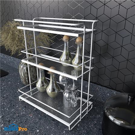 ชั้นวางขวดเครื่องปรุง 3 ชั้น KECH สีขาว_4