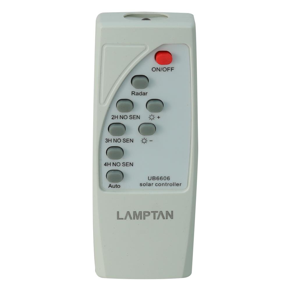ไฟถนน LAMPTAN SOLAR STREET 90 วัตต์ พลาสติก/โลหะ CLASSIC สีดำ