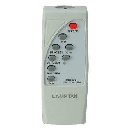 ไฟถนน LAMPTAN SOLAR STREET 90 วัตต์ พลาสติก/โลหะ CLASSIC สีดำ_3