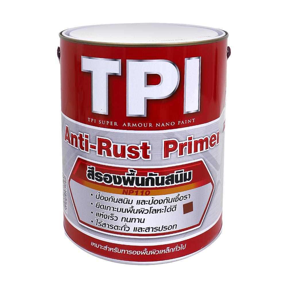 สีรองพื้นกันสนิม TPI #NP110 สีแดง 1 แกลลอน