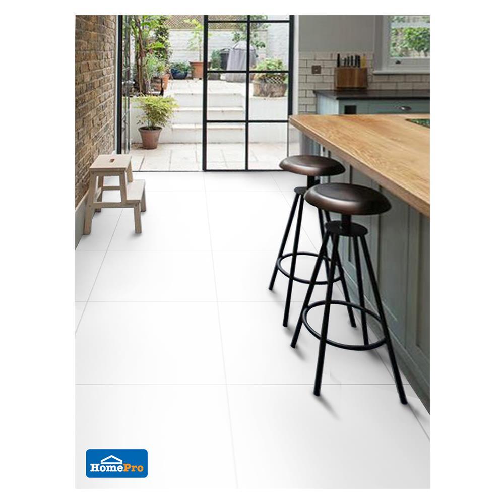 กระเบื้องพื้น 60x60 ซม. เลน่า ไวท์ 1.44M2