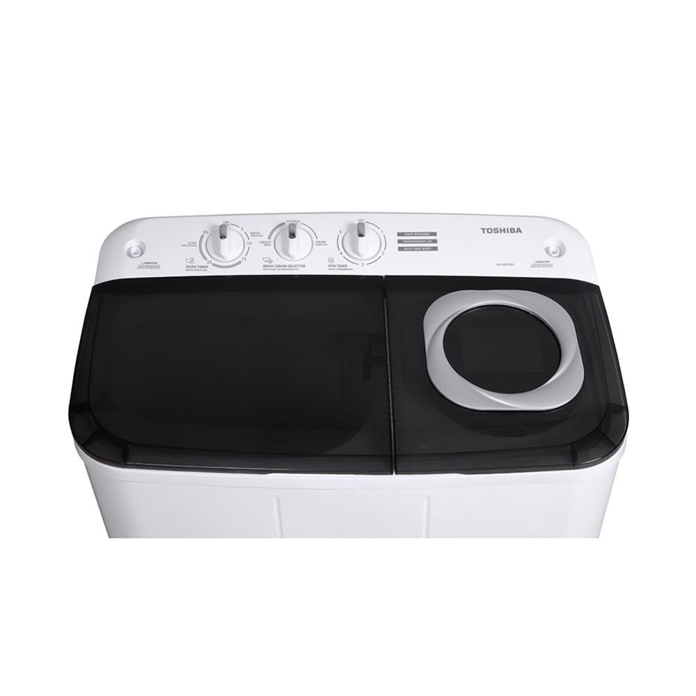 เครื่องซักผ้า 2 ถังฝาบน TOSHIBA VH-H85MT 7.5 กก.