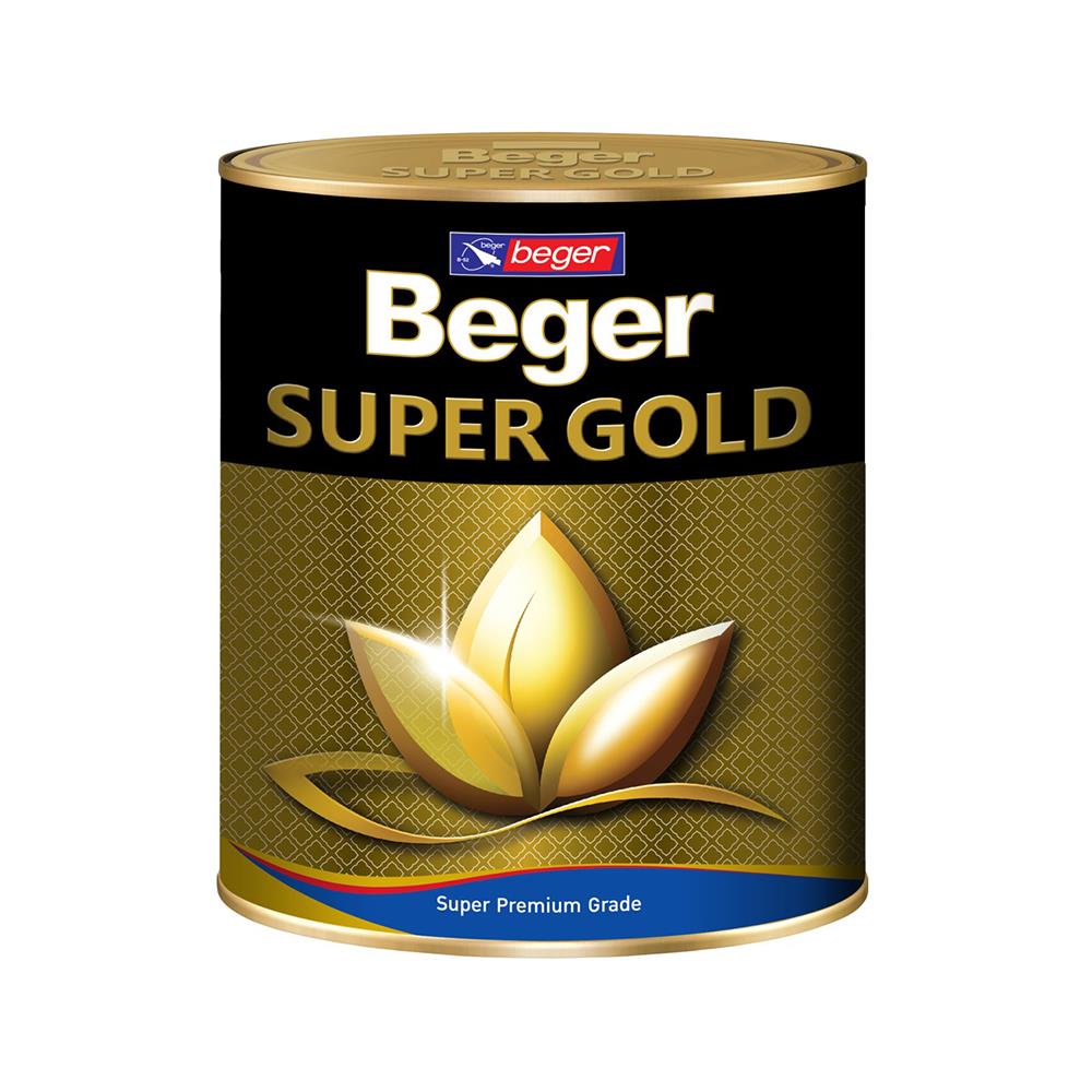 สีทองคำ BEGER SUPPER GOLD A/E234 0.236 ลิตร