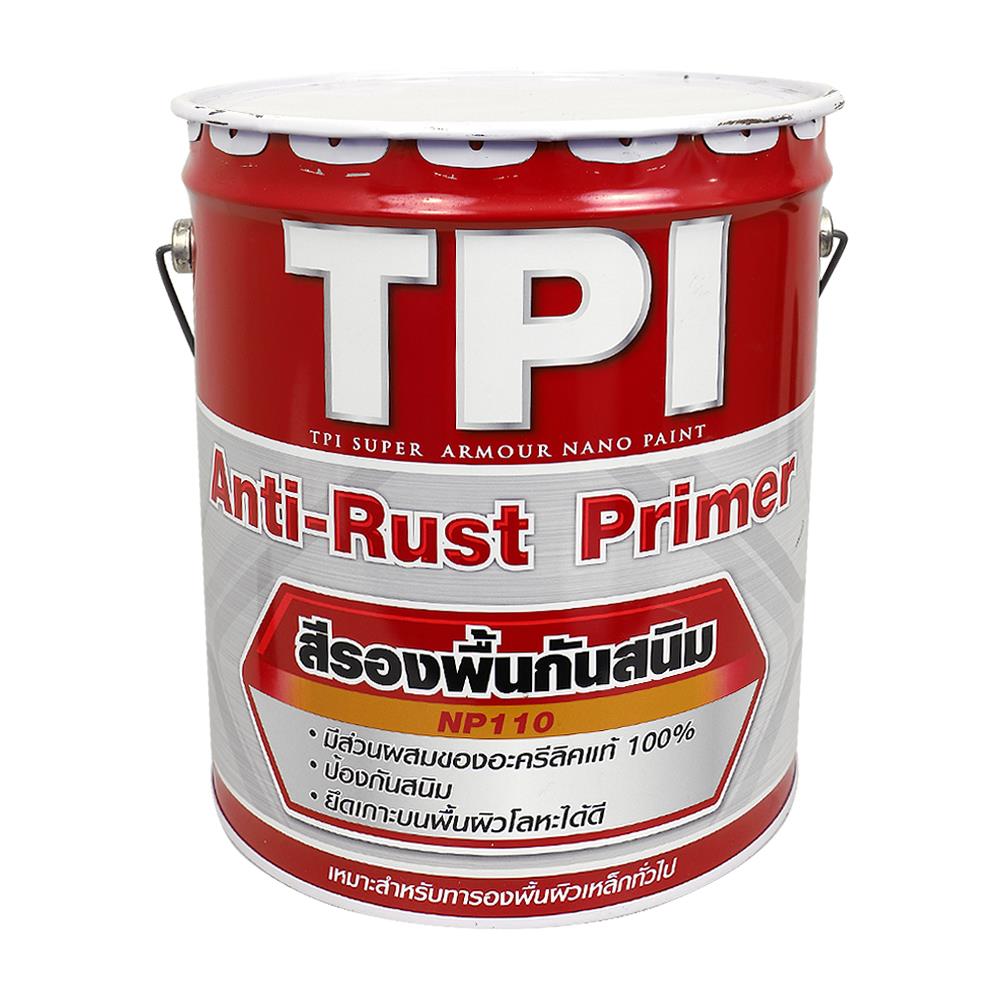 สีรองพื้นกันสนิม TPI #NP110 สีแดง ด้าน 5 แกลลอน