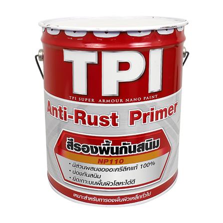 สีรองพื้นกันสนิม TPI #NP110 สีแดง ด้าน 5 แกลลอน_0