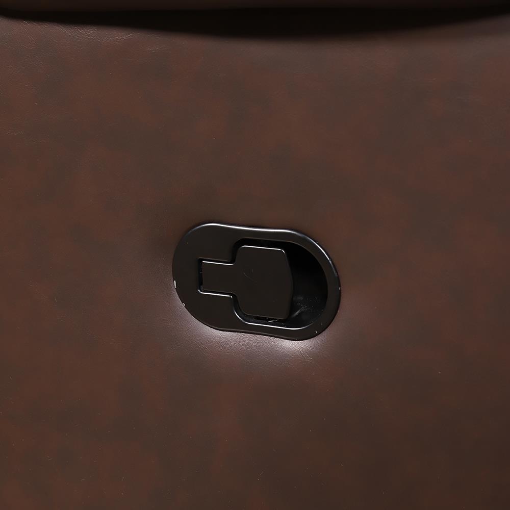 เก้าอี้ปรับเอนนอน FURDINI NORTH สีน้ำตาลเข้ม