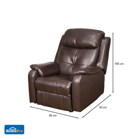 เก้าอี้ปรับเอนนอน FURDINI NORTH สีน้ำตาลเข้ม_8