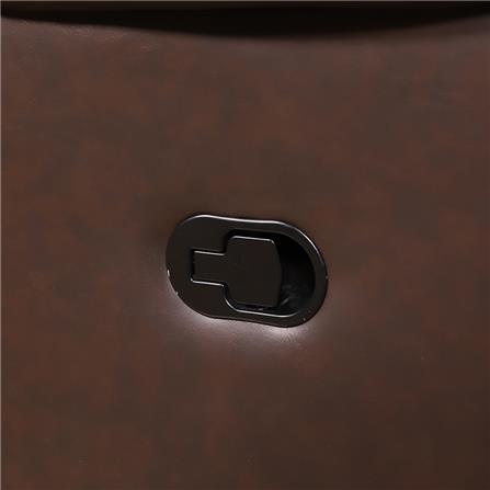 เก้าอี้ปรับเอนนอน FURDINI NORTH สีน้ำตาลเข้ม_5