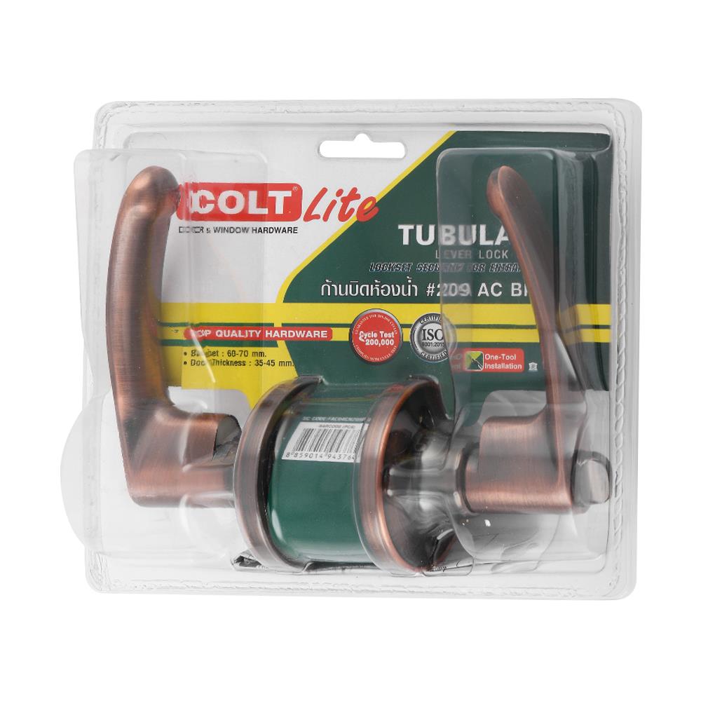 เขาควายห้องน้ำ COLT LITE 209 BK/AC สีทองแดงรมดำ