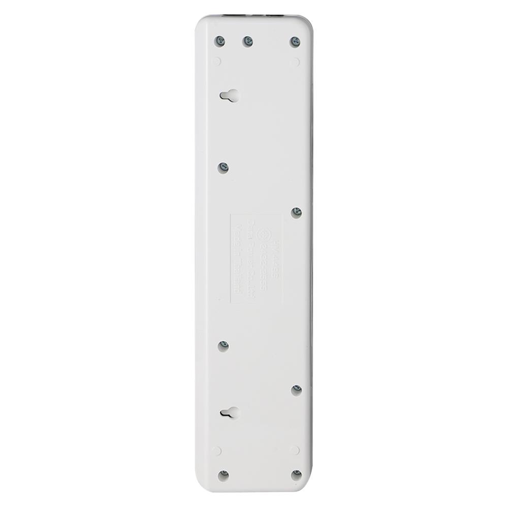 รางปลั๊กไฟ 4 ช่อง 4 สวิตช์ DATA HM4496 5 ม.