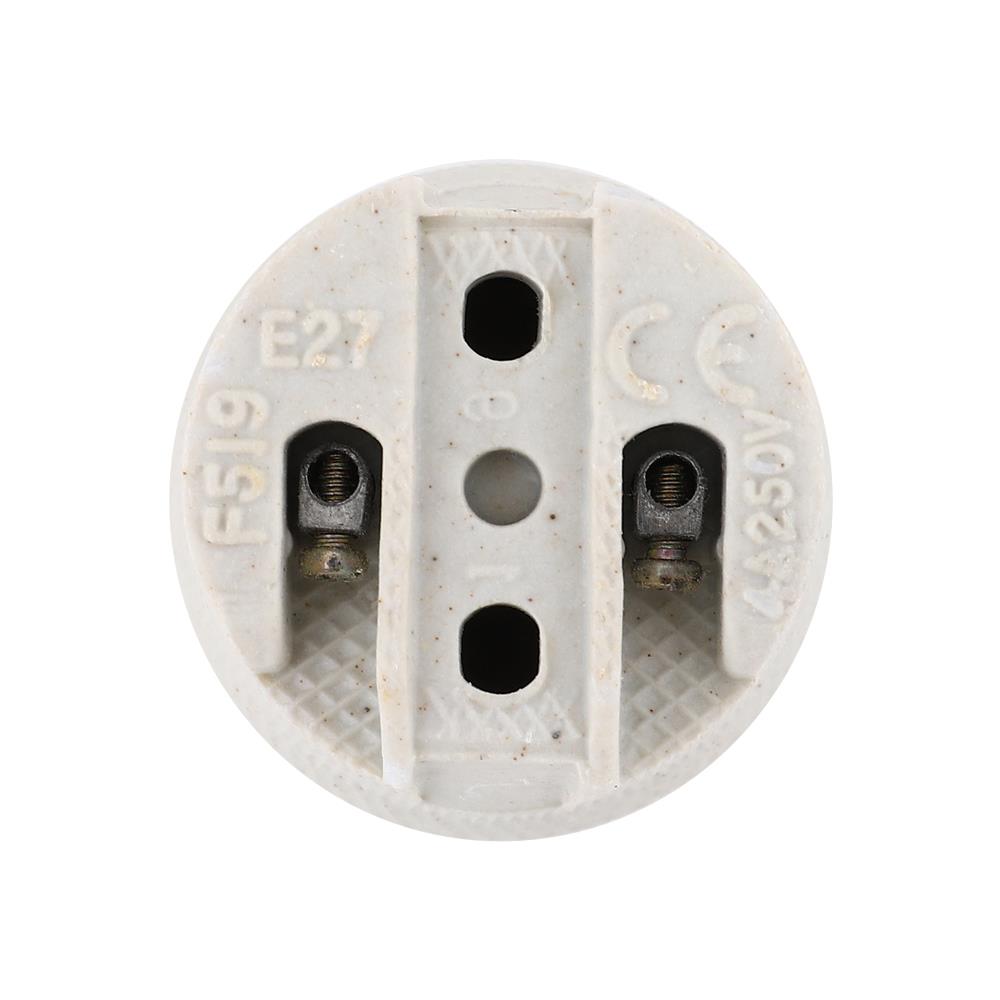 ขั้วหลอดกระเบื้อง NAITOWA S-198 E27 เทา