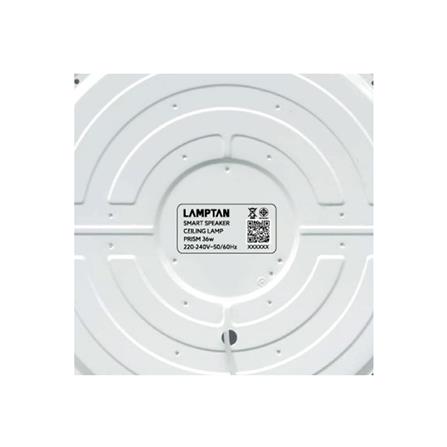 ไฟเพดาน LED LAMPTAN SPEAKER PRISM 20 นิ้ว 36 วัตต์ DAYLIGHT/COOL WHITE/WARM WHITE สีขาว_7