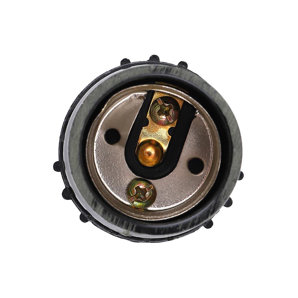 ขั้วหลอดห้อยเกลียว SOKAWA S-038 E27 ดำ