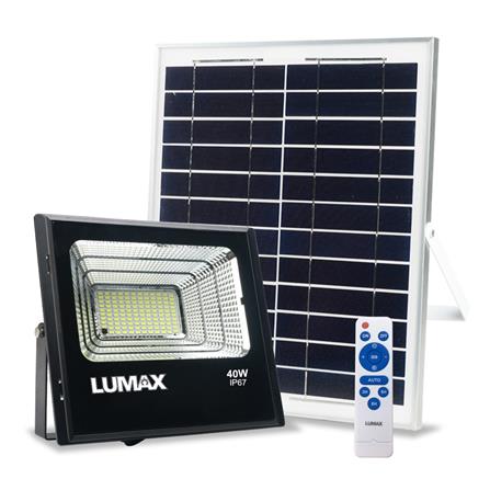 สปอตไลท์ SOLAR LUMAX 58-00234 40 วัตต์ DAYLIGHT สีดำ_0