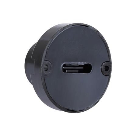 ขั้วหลอดแป้นเกลียว NAITOW N-027A E27 สีดำ_1