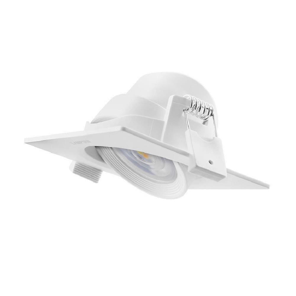 ดาวน์ไลท์ LED LAMPTAN SPOTLIGHT COLOUR CHOICE SQUARE 3 นิ้ว 7 วัตต์ DAYLIGHT/COOL WHITE/WARM WHITE สีขาว