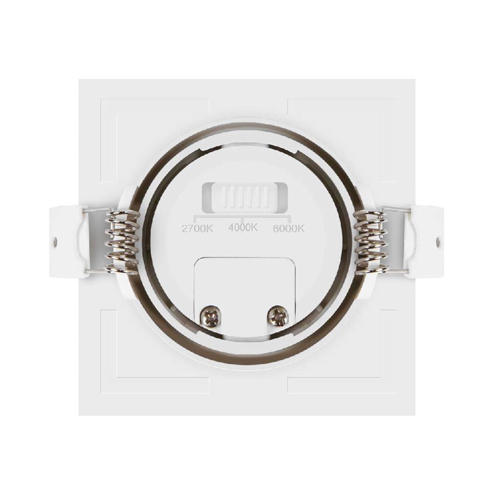 ดาวน์ไลท์ LED LAMPTAN SPOTLIGHT COLOUR CHOICE SQUARE 3 นิ้ว 7 วัตต์ DAYLIGHT/COOL WHITE/WARM WHITE สีขาว