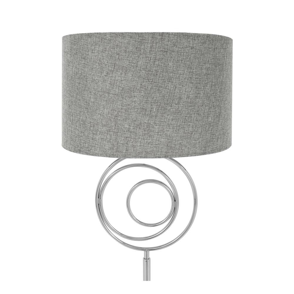 ไฟตั้งพื้น CARINI CLASSIC ML1541 สีเทา/โครเมี่ยม