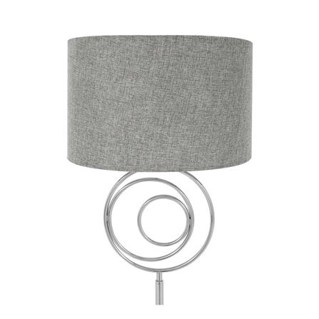 ไฟตั้งพื้น CARINI CLASSIC ML1541 สีเทา/โครเมี่ยม_1