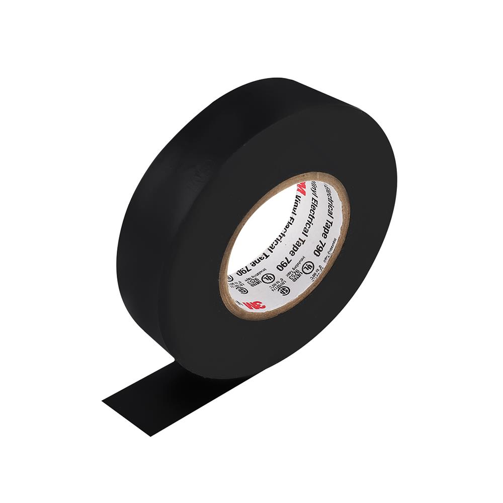 เทปพันสายไฟ 3M SCOTCH790 20 เมตร สีดำ